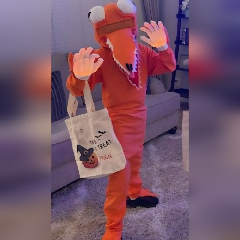 Kids "Orange" ROBLOX character  costume
